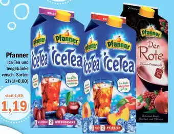 Aktiv Irma Pfanner Ice Tea und Teegetränke 2 L Angebot