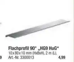 toom Baumarkt Flachprofil 90 Hg9 Hug Angebot