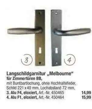 toom Baumarkt Langschilgarnitur „melbourne” Angebot