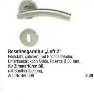 toom Baumarkt Rosettengarnitur „loft 2” Angebot