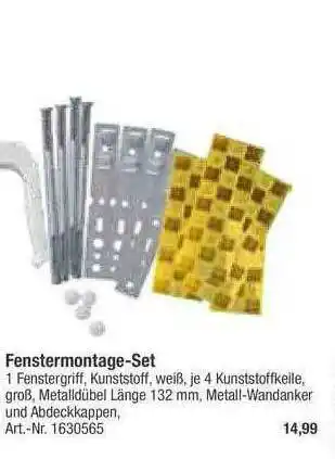 toom Baumarkt Fenstermontage-set Angebot