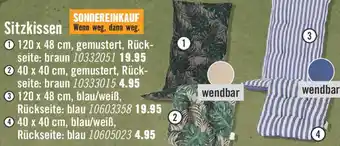 Hornbach Sitzkissen Angebot