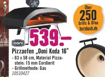 Hornbach ooni Pizzaofen ,,Ooni Koda 16" Angebot