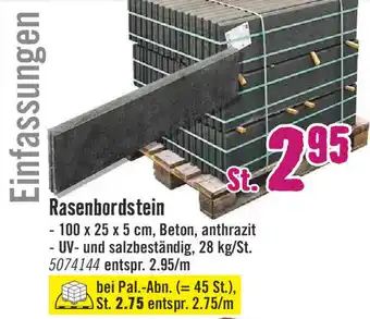 Hornbach Rasenbordstein Angebot