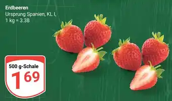 Globus Erdbeeren 500 g Angebot