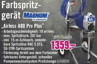 Hornbach Magnum by GRACO „Airless A80 Pro Plus" Angebot