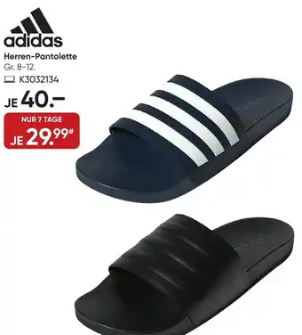 Galeria adidas Herren-Pantolette Gr. 8-12. Angebot