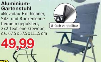 Jawoll Aluminium-Gartenstuhl >>Nevada<< Angebot