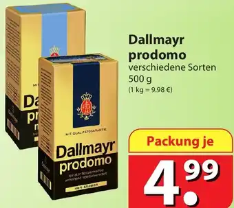 Famila Nord Ost Dallmayr prodomo 500 g Angebot