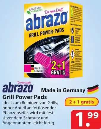 Famila Nord Ost abrazo Grill Power Pads Angebot