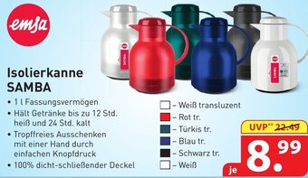 Famila Nord Ost emsa Isolierkanne SAMBA Angebot