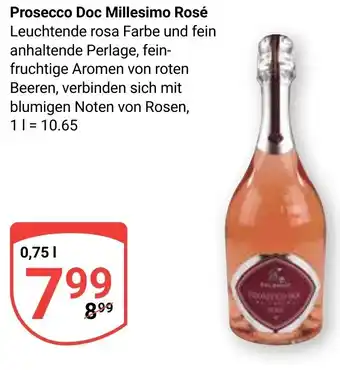 Globus Prosecco Doc Millesimo Rosé 750ml Angebot