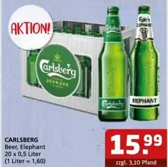 Getränke Quelle Carlsberg Beer, Elephant 20*500ml Angebot