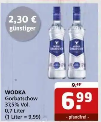 Getränke Quelle WODKA Gorbatschow 37,5% Vol. 0,7 Liter Angebot