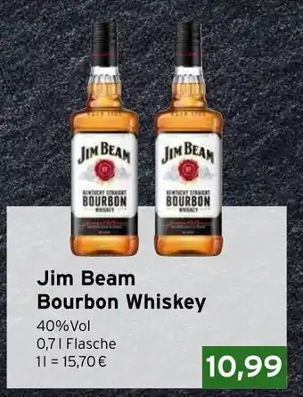 CAP Markt Jim Beam Bourbon Whiskey 700ml Angebot