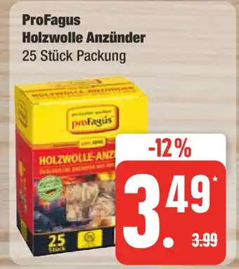 Edeka ProFagus Holzwolle Anzünder 25 Stück Angebot