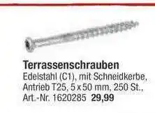 toom Baumarkt Terrassenschrauben Angebot