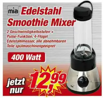 Posten Börse Mia Edelstahl Smoothie Mixer Angebot