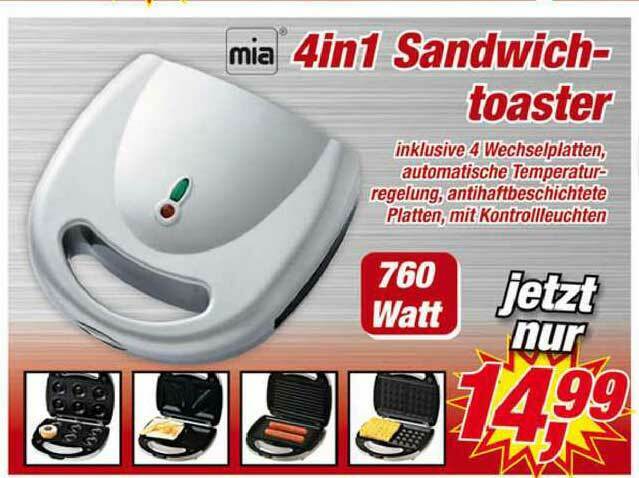 Mia shop sandwich toaster