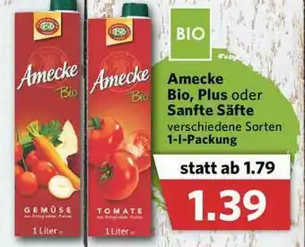 Combi Amecke Bio, Plus Oder Sanfte Säfte Angebot