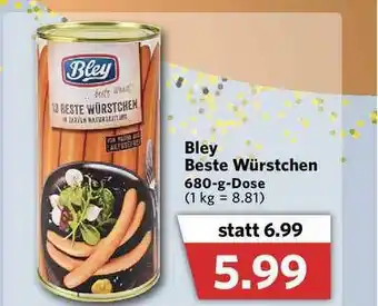 Combi Bley Beste Würstchen Angebot