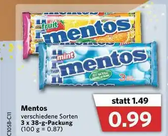 Combi Mentos Angebot