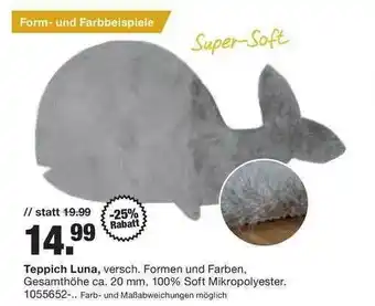 Möbelhof Teppich Luna Angebot