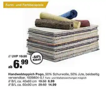 Möbelhof Handwebteppich Pogo Angebot