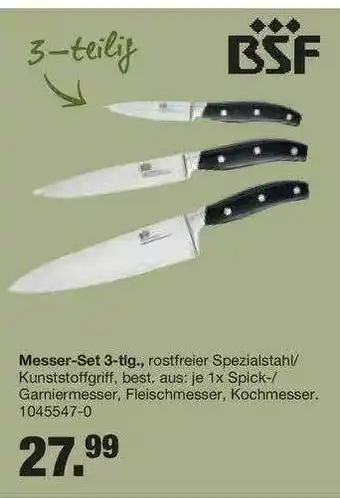 Möbelhof Messer-set 3-tlg Angebot