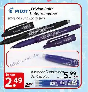 Magro Pilot Frixion Ball Tintenschreiber Angebot