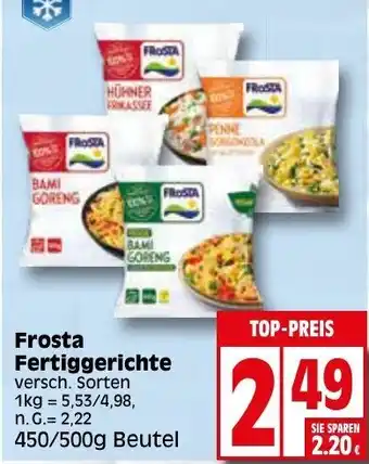 Elli Markt Frosta Fertiggerichte 450/500g Beutel Angebot