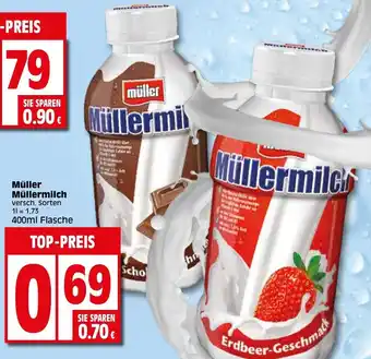 Elli Markt Müller Müllermilch 400ml Flasche Angebot