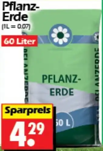 Wreesmann Pflanz-Erde 60 Liter Angebot