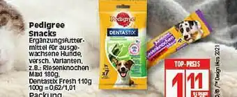 Elli Markt Pedigree Snacks Angebot