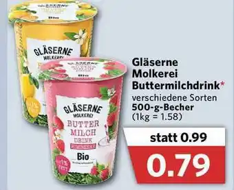 Combi Glaserne Molkerei Buttermilchdrink Angebot