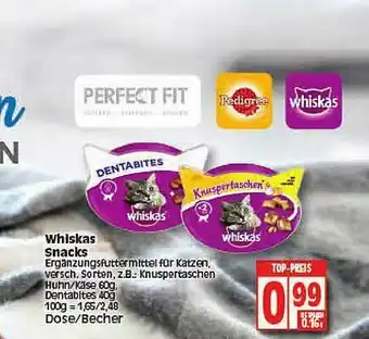 Elli Markt Whiskas Snacks Angebot