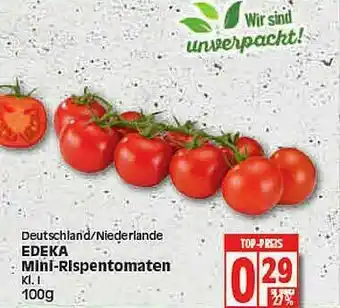 Elli Markt Deutschland Niderlande Edeka Mini-rispentomaten Angebot