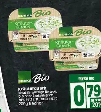 Elli Markt Edeka Bio Kräuterquark Angebot