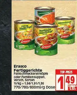 Elli Markt Erasco Fertiggerichte Angebot