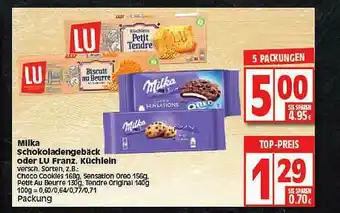 Elli Markt Milka Schokoladengebäck Oder Lu Franz Kuchlein Angebot