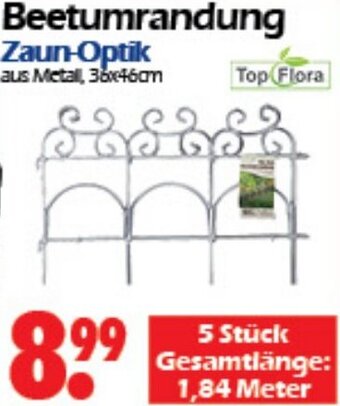 Wreesmann Beetumrandung Zaun-Optik Angebot
