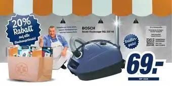 Expert Bening Bosch Beutel-staubsauger Bgl 3b110 Angebot