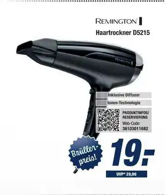 Expert Bening Remington Haartrockner D5215 Angebot