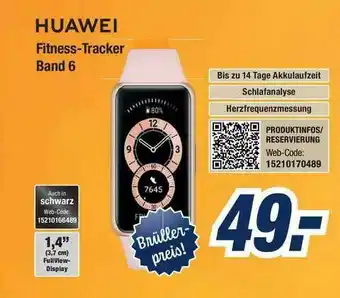 Expert Bening Huawei Fitness-tracker Band 6 Angebot