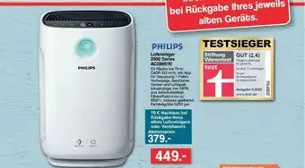 Famila Nord Ost Philips Luftreiniger 2000 Series AC2889-10 Angebot