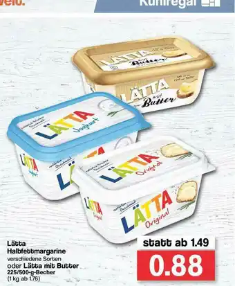 Famila Nord Ost Lätta Halbfettmargarine Oder Lätta Mit Butter Angebot