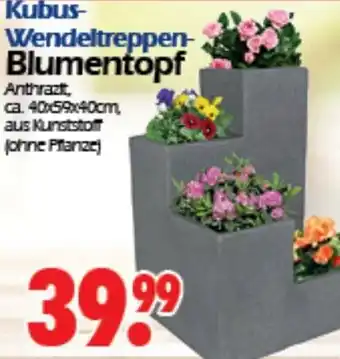 Wreesmann Kubus-Wendeltreppen-Blumentopf Angebot