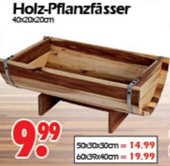Wreesmann Holz-Pflanzfässer Angebot
