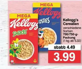 Famila Nord Ost Kellogg's Cerealien Angebot