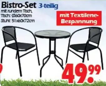 Wreesmann Bistro-Set 3-teilig Angebot